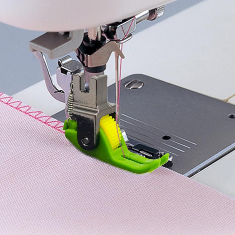 Straight Stitching Presser Foot Single Needle Walking Foot Wheel Presser Feet Multifunctional Sewing Machine Accessories For