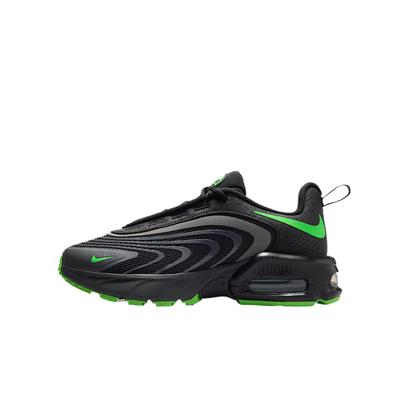 Air Max Fire Låga Barns Löparskor Svart Grön Unisex Sneakers IF2622-003