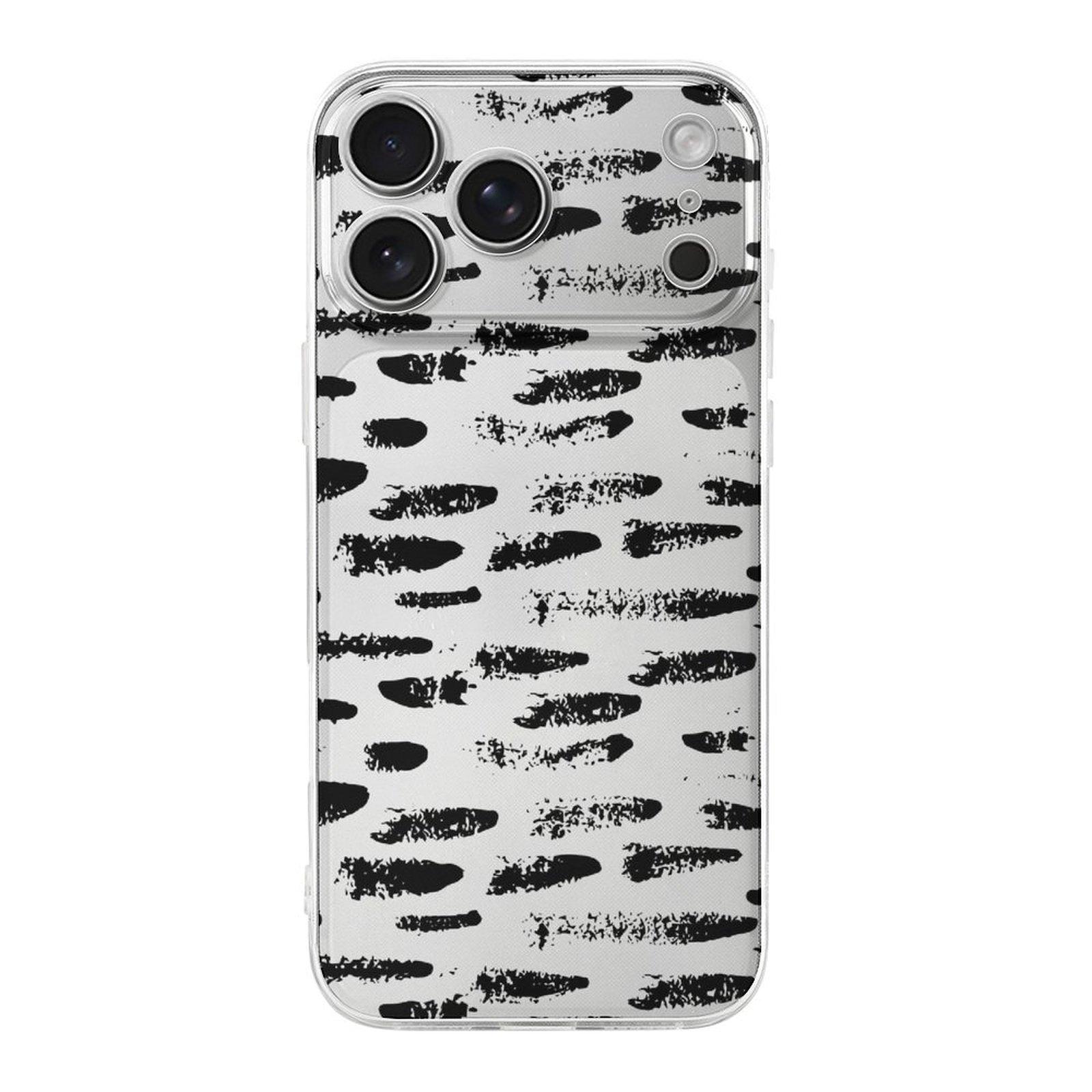 

1 Pack For iPhone 17 Series TPU Phone Case Anti-Scratch Glossy Matte Design, Daily Protection IPHONE-17ProMax белый