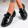 Fashion 2025 Classics Loafers Women's High Heels Round Toe Low Heel Outdoor Daily & Office Pumps Women Bow Tie Slip on Plus Size Shoes