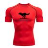Men's Compression Athletic T-Shirt, Quick Dry Breathable Run