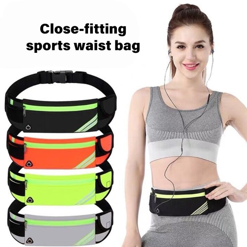 Upgrades Reflective Water-resistant Exercise Band Ventilated Strap for Safe Device Storage On Jogs Walks Outdoor Sports
