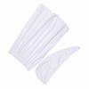 Damen Soft Spa Bad Body Wrap Set Handtuch Bademantel mit schnell trocknender Haartrocknungskappe Weiß