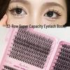 32 Rows Dense D Curl Individual Cluster Eyelash Set - 2025 DIY Segmented False Eyelashes