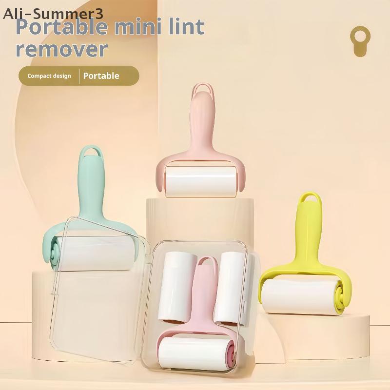 1Pcs Mini Reusable Adhesive Clothing Cotton Velvet Furniture Hair Removal for Cats/dogs Cleaning Adhesive Roller Pet Hair Remover