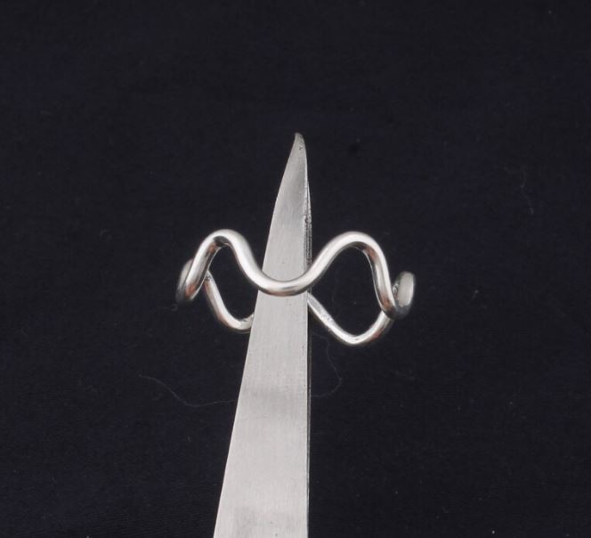 Wave Stacking Ring Solid 925 Sterling Silver Minimalist Midi Ring ,925 Sterling Silver Stack Ring, Minimalist Rings, Silver Jewelry Gift Her