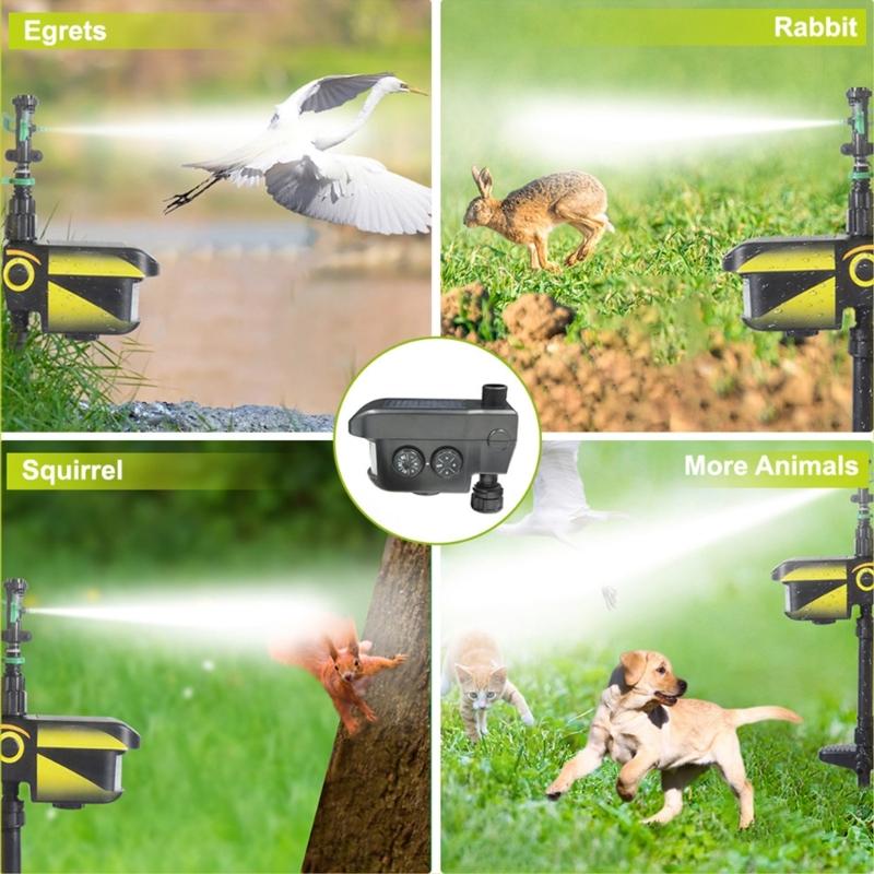 Smarted Solar Garden Watering Device Programmable Schedule Weatherproofed Construction for Home Gardens