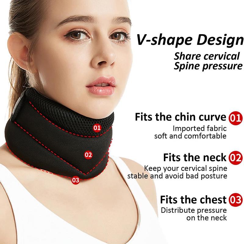 Cervical Protection Bracket Soft Foam Cervicorrect Neck Brace Adjustable Support Tool Correcting Forward Head Posture