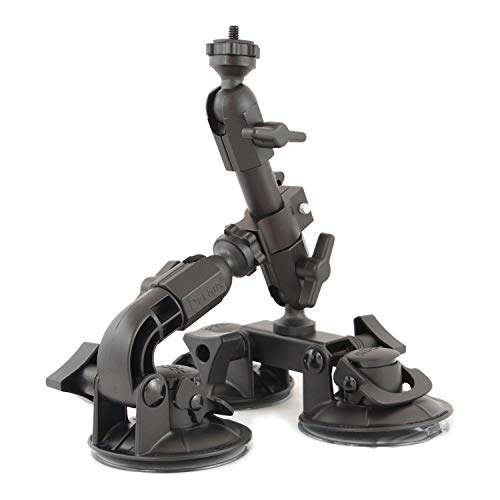 Delkin Fat Gecko 3-Point Suction Cup Camera Mount (DDFG-TRIPLE)