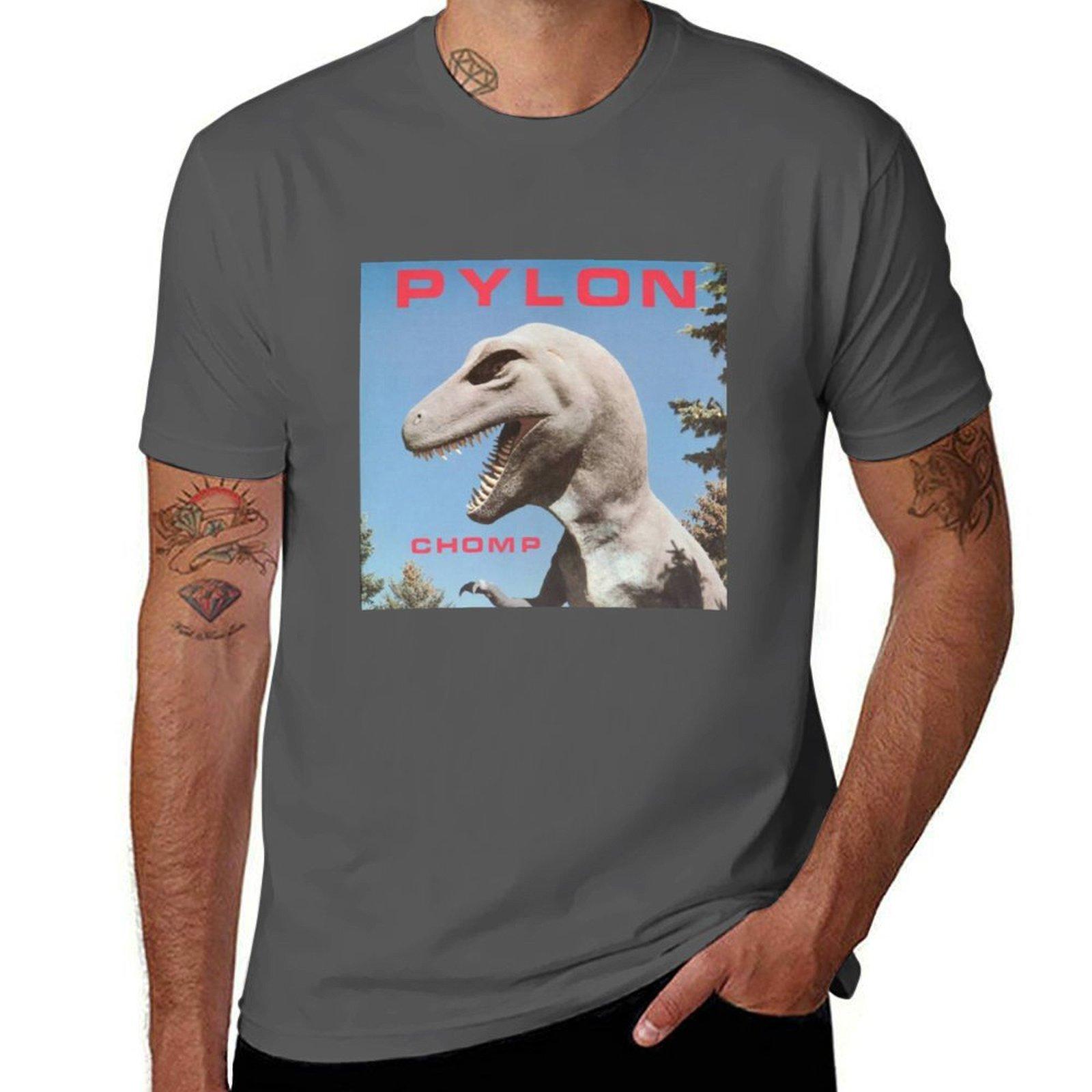 

PYLON - CHOMP T-Shirt t shirts with prints cotton t shirt pack man t shirt cotton high quality T-Shirt 4XL