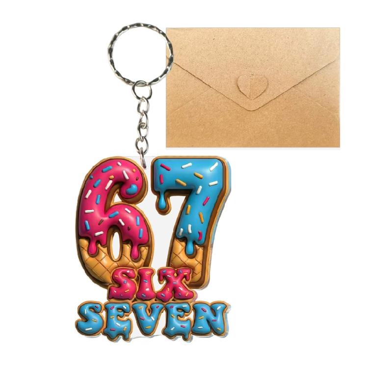 

Shatterproof Acrylic Keychain Bag Purse Decoration With Envelope Great For Everyday Use Gifting And Organization