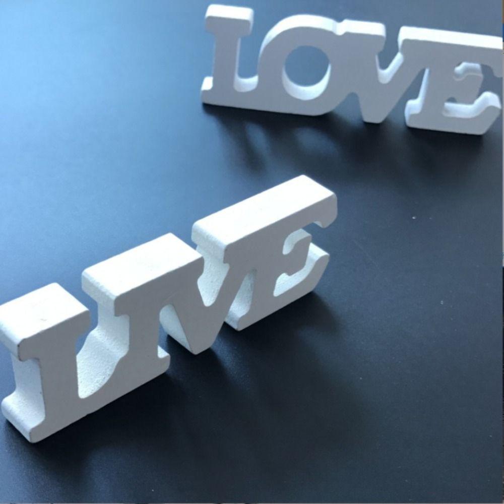 Props English Alphabet Wedding Supplies Decoration Crafts Letters Ornaments Desktop Ornaments
