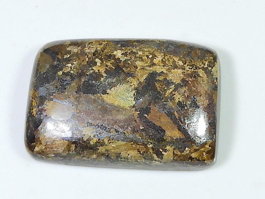 Natural Bronzite Octagon Healing Crystal Cabochon Loose Gemstone 22X34MM SK-1421
