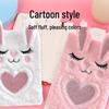 Little Rabbit Plush Stress Relief Notebook: A5 Children's Gift and Student Planner Journal