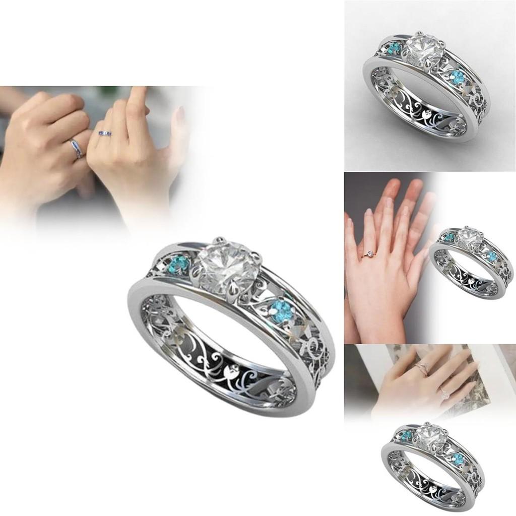 Luxury Brass And Steel Geometric Ring With Blue Sapphire Accent For Casual And Formal Wear