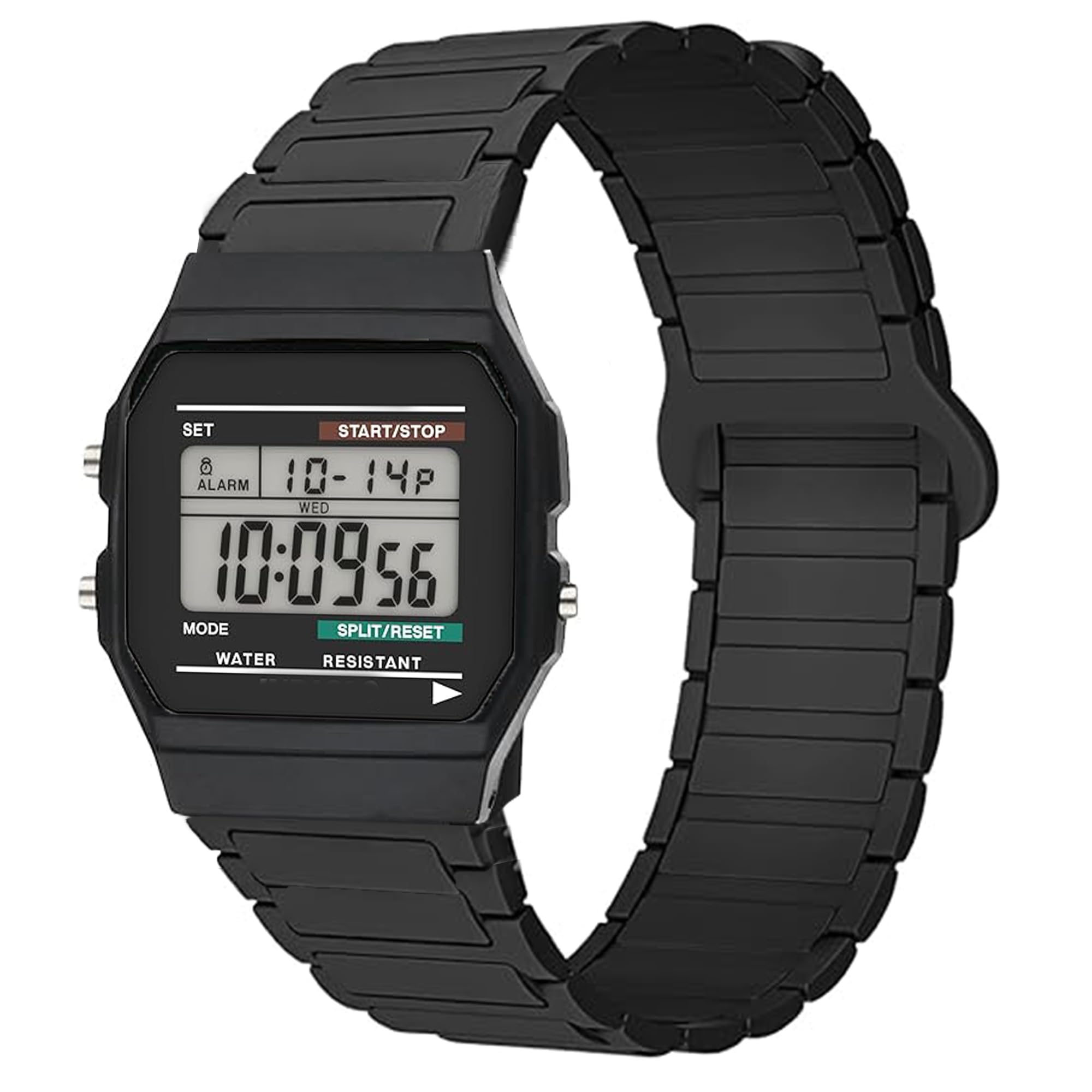 

Магнитный сменный ремешок Lamshaw для W-218H, Силиконовый магнитный сменный ремешок, Очень простая регулировка длины, Мягкий, Легкий, Стильный ремешок для