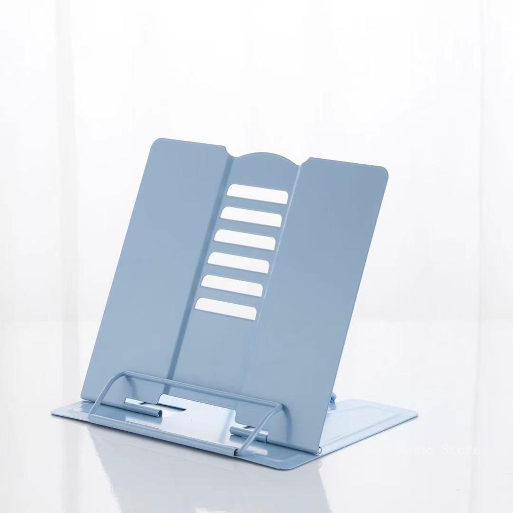 Metal Adjustable Portable Reading Book Holder Support Document Shelf Bookstand Tablet Music Score Recipe Stand