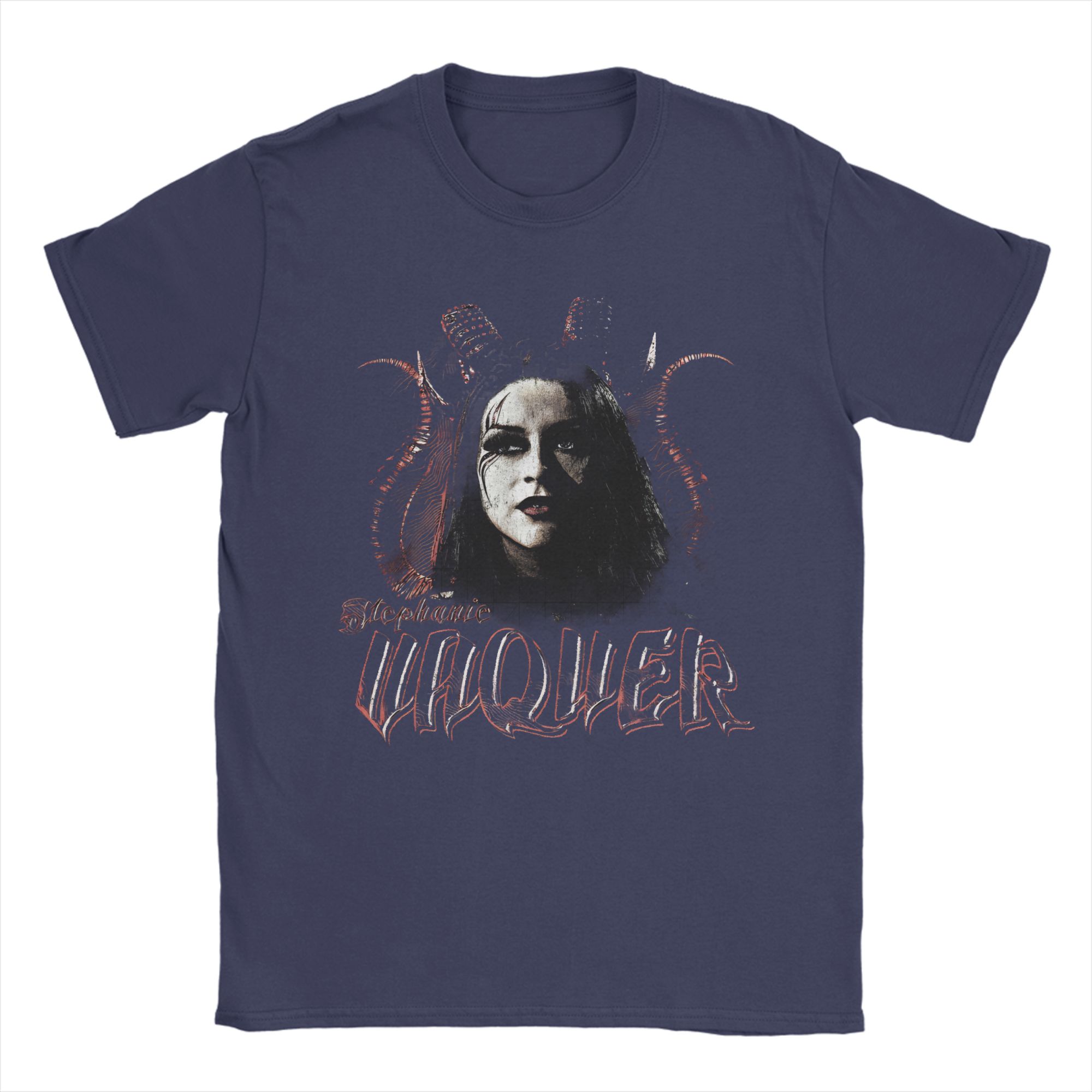 

Unisexs Stephanie Vaquer La PrimeraBYimg T Shirts Pure Cotton Tops Casual Short Sleeve Round Neck Tee Shirt 4XL