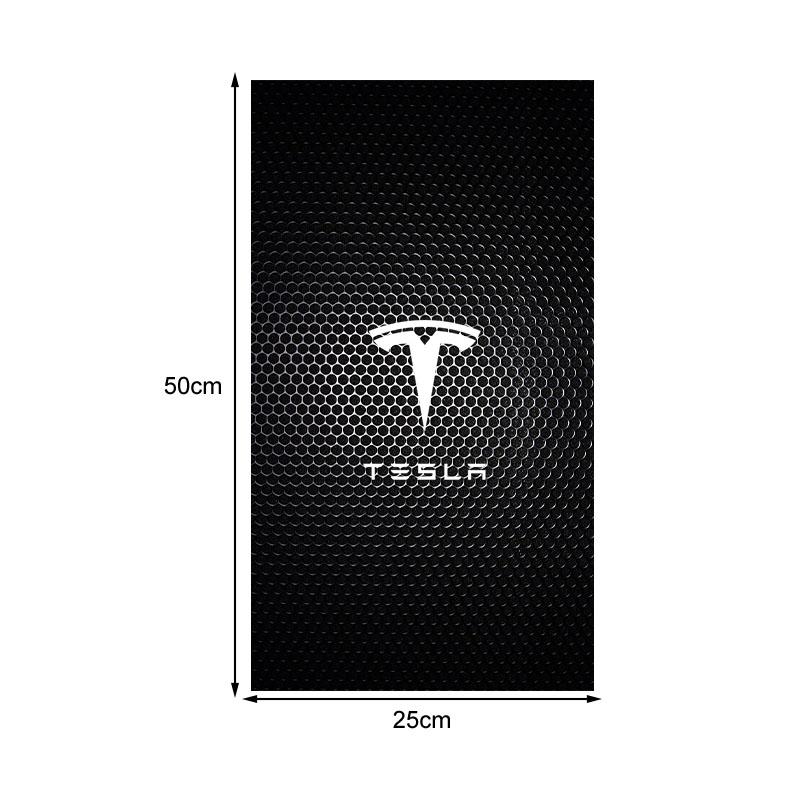 2Pcs Car Center Pillar Protective Film Anti-scratch 3D Sticker Decal For Tesla Model 3 Roadster Model S Model X Model Y