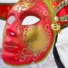 Narrenmaske Maskerade Maske Halloween Maske Party Maske Mardi Gras Maske Venezianische Komödienmaske für Karneval