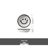 ZISIZ Smiley Face Ceramic Soup Bowl