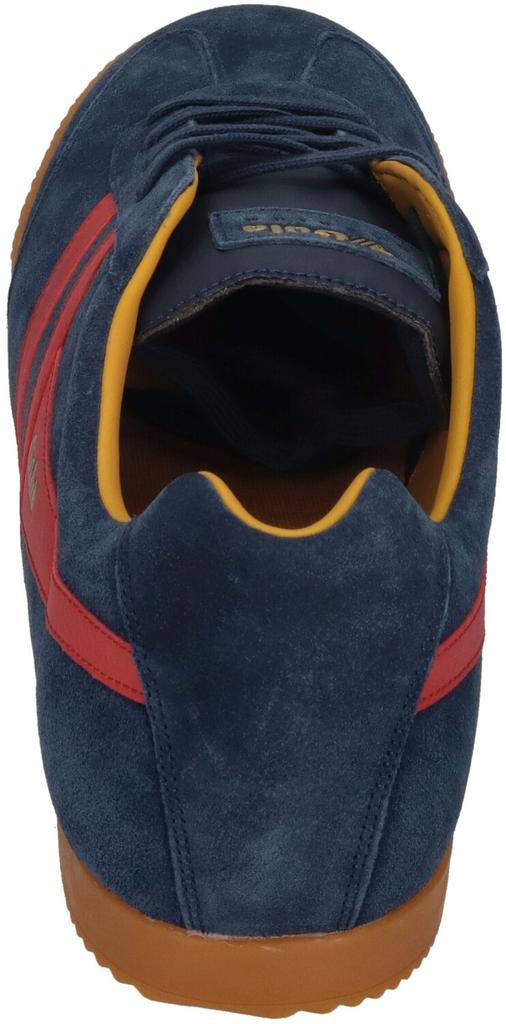 Gola Harrier Suede Sneakers (CMA192) Gola Harrier Suede (CMA192) Navy/red/sun