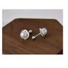 Freshwater Pearl Stud Earrings Women's Simple Fashion Commuter Niche Design Ear Bone Earrings