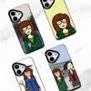Cartoon D-Daria Case For IPhone 11 12 13 14 15 16 17 Pro Max XS X XR Cover