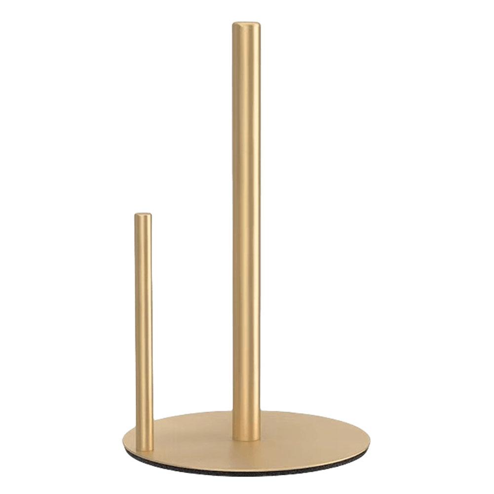 Paper Towel Holder Desktop Paper Towel Dispenser Weighted Base Vertical Cloth Fabric Holder Stainless Steel for Kitchen Bathroom