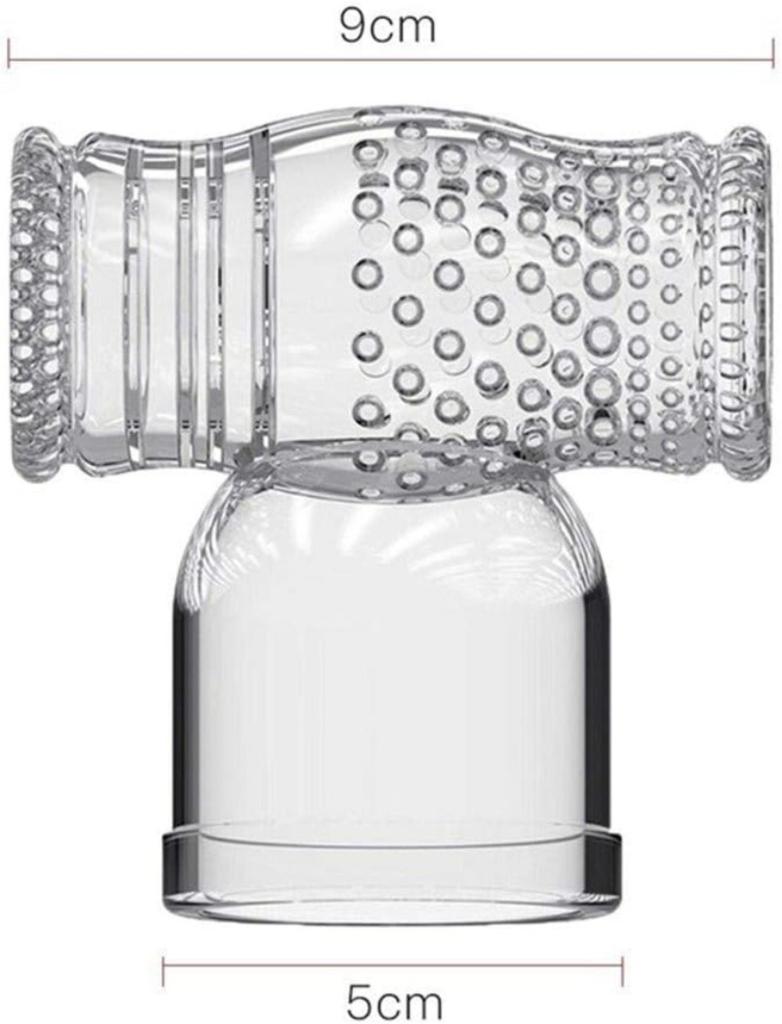 Male Masturbator Cock Sleeve Penis Ring Glans Sucking Caps Stimulator Erotic Sex Toys for Men  Magic Wand Holder Vibrator Cover