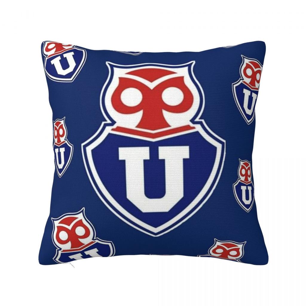 Club Universidad De Chile Copa Chile Quadratische Kissenhülle Kissenbezug Kissenhülle Überwurf-Kissenbezug für Zuhause Schlafzimmer Auto