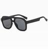 Vintage Aviation Sunglasses Men Women Retro Large Frame Driving Glasses Square Eyewear UV400 Shades