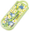 Skater Antibacterial Trio Set of and Fork Neighbor Totoro Daisy Made In Kids' Ag+ Chopsticks, Spoon, (My Design), Japan, TACC2AG-A