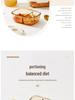 Xilekou Microwave-Safe Glass Lunch and Bento Box for Office & Takeaway