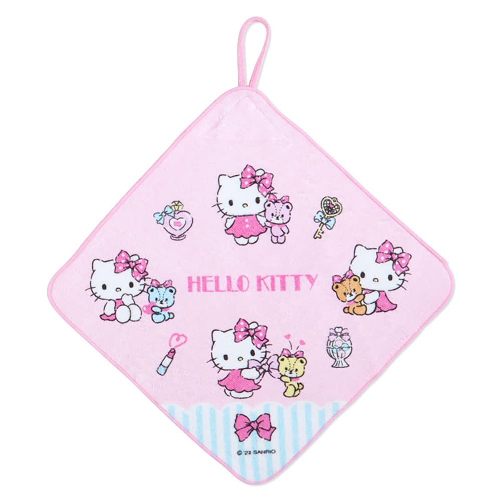 Sanrio set of towels with Hello Hello replacement 27 x x 27 631019 (SANRIO) 3-piece loops, Kitty, Kitty-chan, Kitty, towels, character, 0.2 cm,