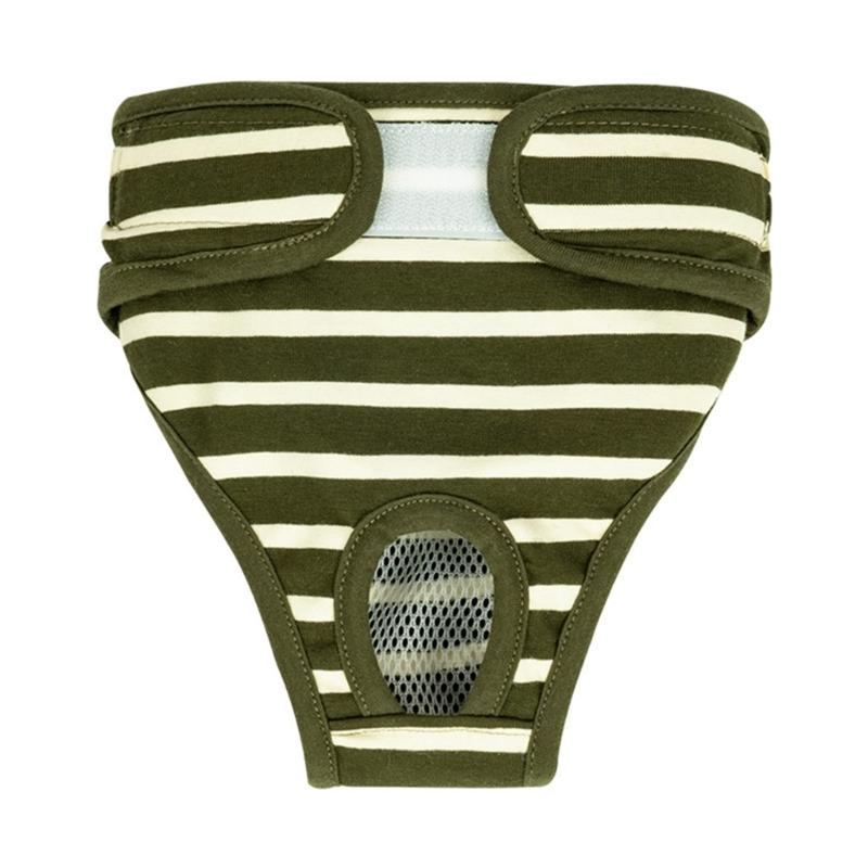 

Dog Diaper Breathable Dress Female Pants Panties Shorts Reusable Doggies Period Diaper Incontinence Washable M