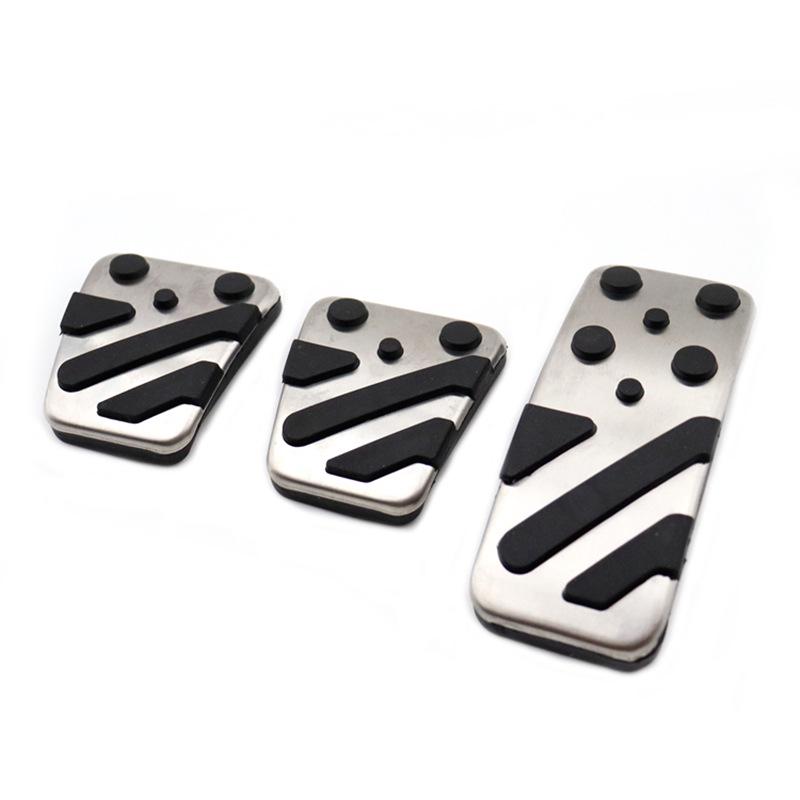 Non-Slip Decorative Car Pedals for Mitsubishi: Throttle, Brake, and Rest Area Accessories