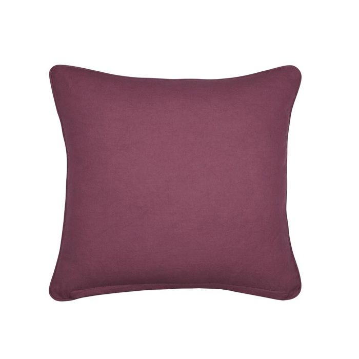 Coussin en gaze de coton 45 x 45 cm Pop colors pourpre