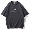 INS Men Fashion Short Sleeves Loose T-shirt 100% Cotton Casual Tee Size S-5XL