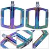 1 Paar Bunte Aluminiumlegierung MJ-058 Fahrradpedale Rennrad Mountainbike Breite Pedale