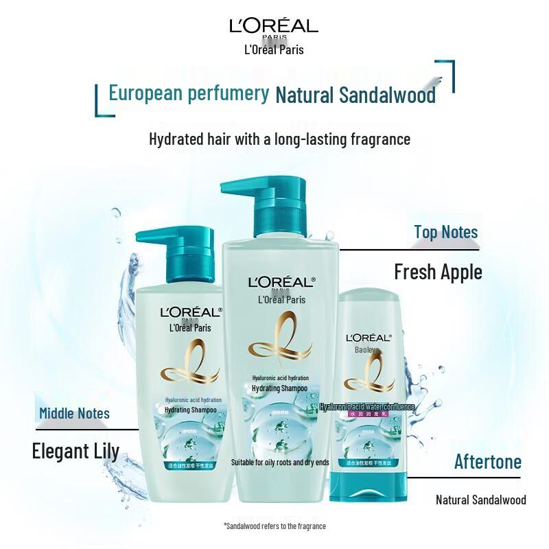 L'Oréal Hyaluronic Acid Hydrating Shampoo Set
