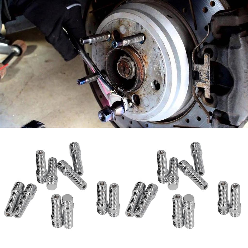 20 sztuk Śruba adaptera do konwersji szpilek koła Trzpień 32 mm dla S4 S5 S6 S7 S