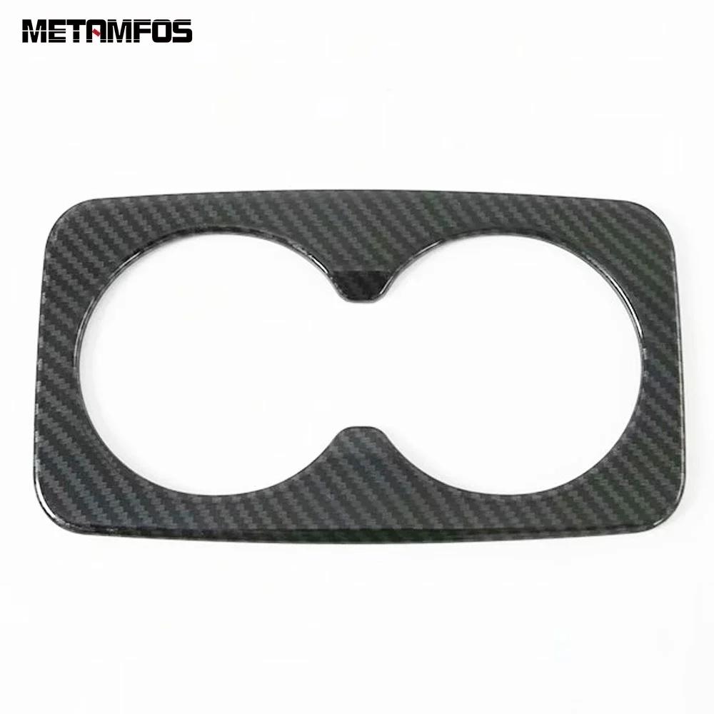 Rear Seat Cup Holder Water Bottle Frame Sticker For Ford Kuga Escape -  2024 Carbon Fiber Accessories Car Styling