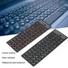 2Pcs Russian Keyboard Stickers Unique Coating Waterproof Dustproof Russian NaAlphabet Keyboard Stickers for PC Laptop