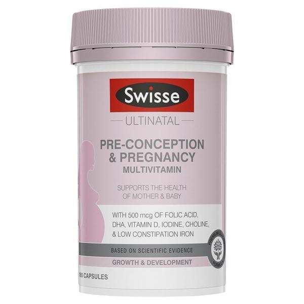 

Swisse Ultinatal Pre Conception & Pregnancy 180 Capsules
