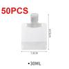 30/50/100ML Thickened Travel Size Refillable Pouch Portable Cosmetic Squeeze Bag for Lotion Shampoo Shower Gel Facial Cleanser