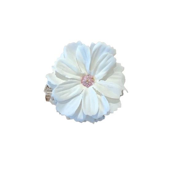 

Hair Pin 3D Simulated Flower Design Side Back Hairdos Hair Clip Beach Vacation Hair Pin Fairy Style Hair