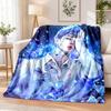 Jimin Flannel Throw Blanket Soft Warm Cozy For Sofa Bed Indoor Home Bedroom Use