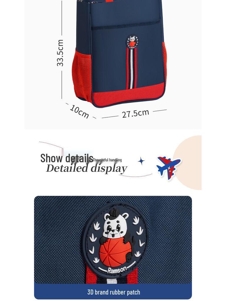 Waterproof Large-Capacity Tote for Children's Tutoring - Handheld School Backpack