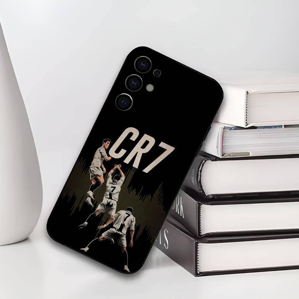 

C-Cristiano R-Ronaldo Phone Case For Samsung S25,S24,S21,S22,S23,S30,Ultra,S20,Plus,Fe,Lite,Soft Black Cover Samsung S25ULTRA